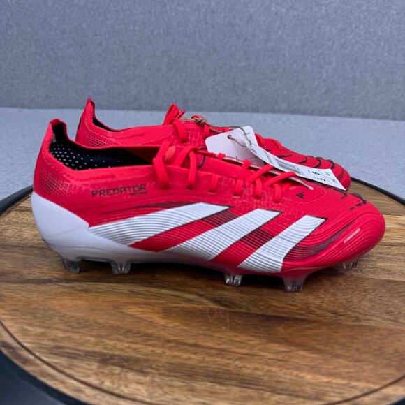 Adidas Predator Elite FG Soccer Cleats Men's 5 Womens 6 Pure Victory Pack ID3882 - Picture 1 of 7